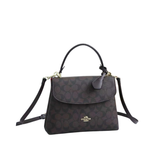 Coach Bag Emory Top Handle Pebble Choclate Bag premium replica - image 1