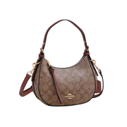 Coach Bag Kleo Hobo Signature Canvas Mocha Sand Bag premium replica - image 1