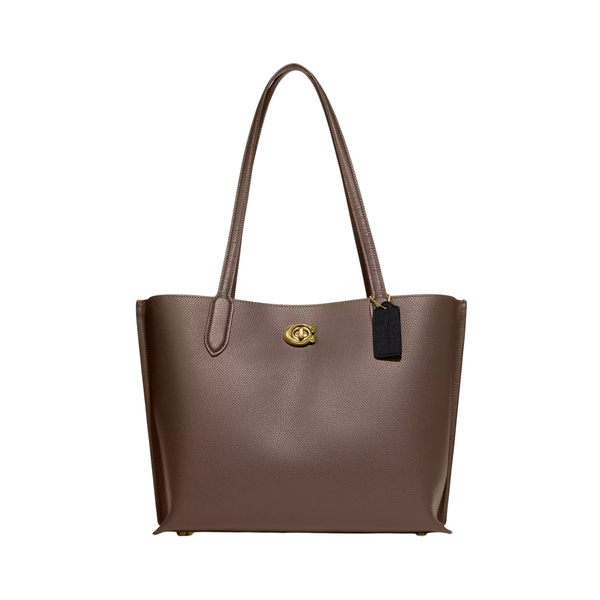 Coach Bag Willow Tote Dark Stone Brown Bag