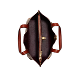 Coach Bag Willow Tote Signature Canvas Tan Rust Bag premium replica - image 3
