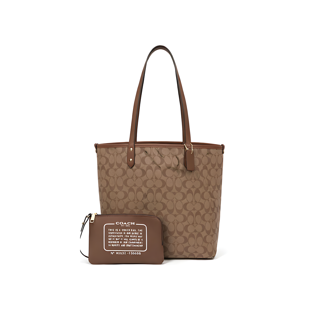 Coach Bag City Tote Signature Canvas Bag premium replica - image 1
