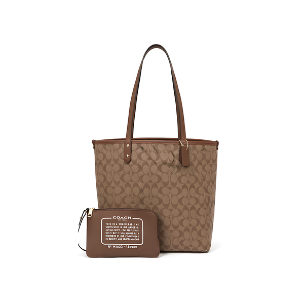 Coach Bag City Tote Signature Canvas Bag