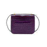 Hermès Constance 18 Purple Alligator Bag premium replica - image 2