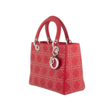 Dior Mini Lady Red Bag premium replica - image 2