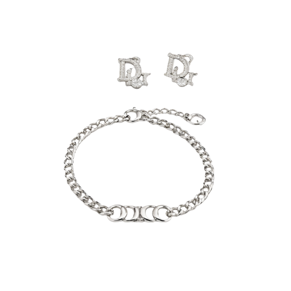 Dior Oblique Charm Bracelet Silver Jewelry premium replica - image 1