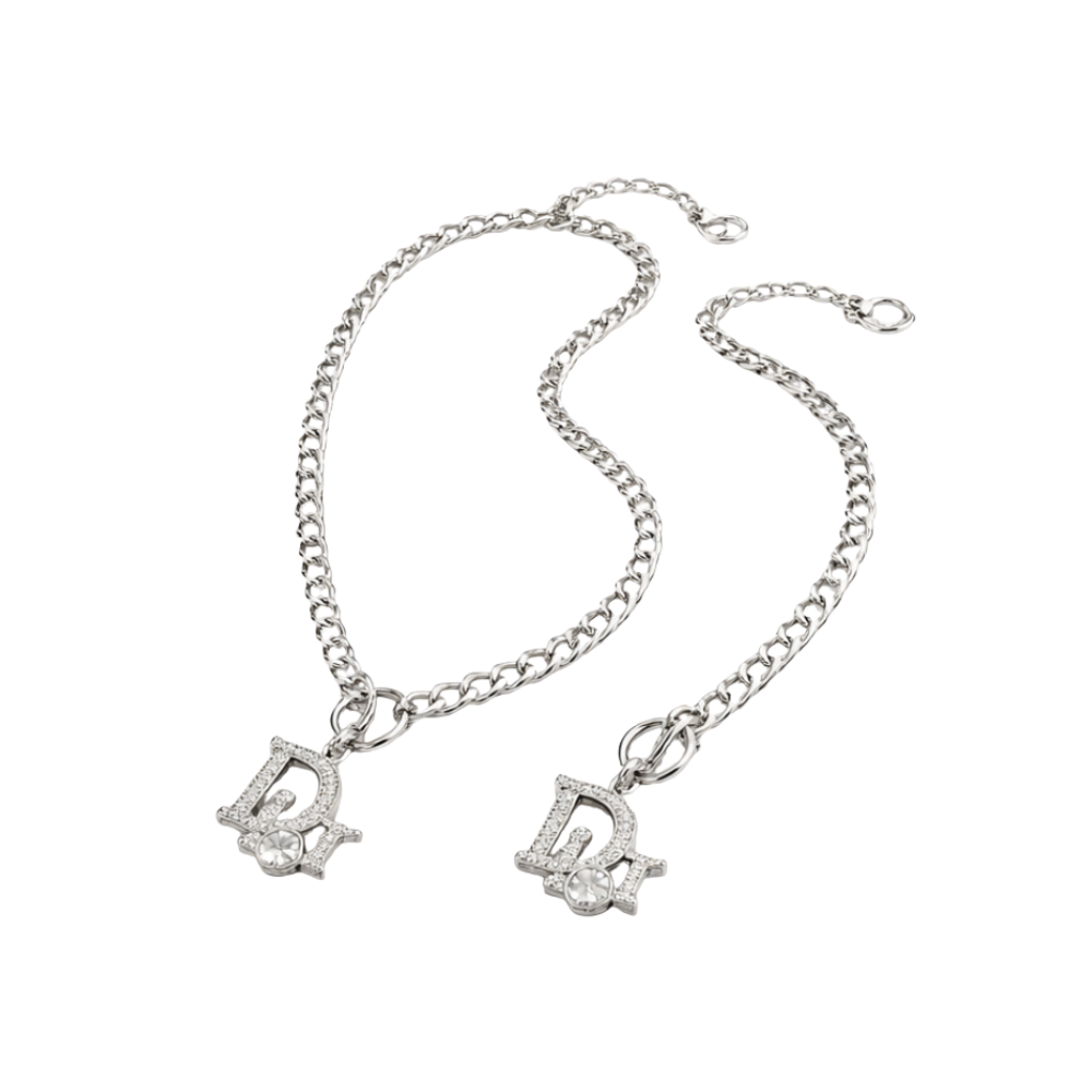 Dior Oblique Charm Bracelet Silver Jewelry premium replica - image 1
