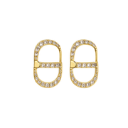 Dior Pearls Earrings Gold Jewelry premium replica - image 1