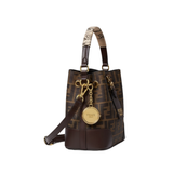 Fendi Boston 365 Medium Brown Black Bag premium replica - image 2