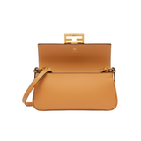 Fendi Shoulder Leather Orange Bag premium replica - image 3