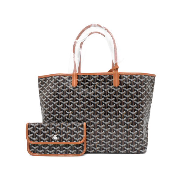 Goyard Saint Louis Pm Black Brown Bag
