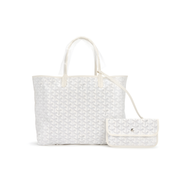 Goyard Saint Louis White Bag premium replica - image 1