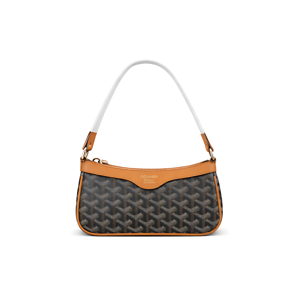 Goyard Hirondelle Pm Camel Bag premium replica - image 1
