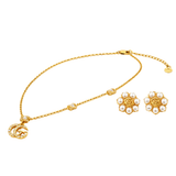 Gucci Gg Pearl Pendant Chain Necklace Gold Jewelry premium replica - image 4