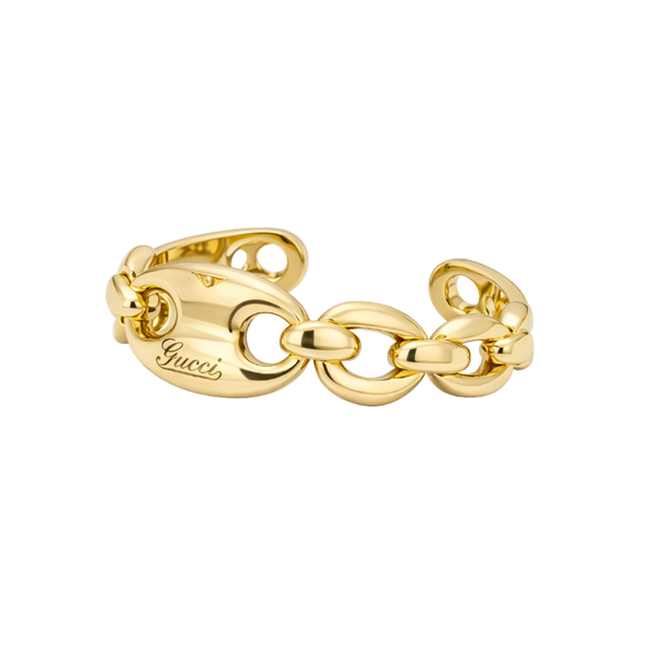 Gucci Oversized Link Bracelet Gold Jewelry