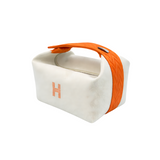 Hermès Bride-A-Brac Case Beige Canvas Wallet premium replica - image 3