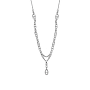 Hermès Chaine D Ancre Farandole Multi Strand Set Silver Crystals Jewelry premium replica - image 1