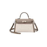Hermès Kelly Ii Sellier 28 Toile H Étoupe Bag premium replica - image 1