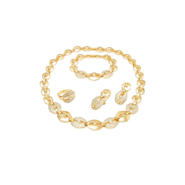 Hermès Gold-Plated Set Jewelry