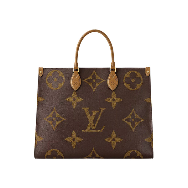 Louis Vuitton Onthego Mm Reverse Monogram Bag