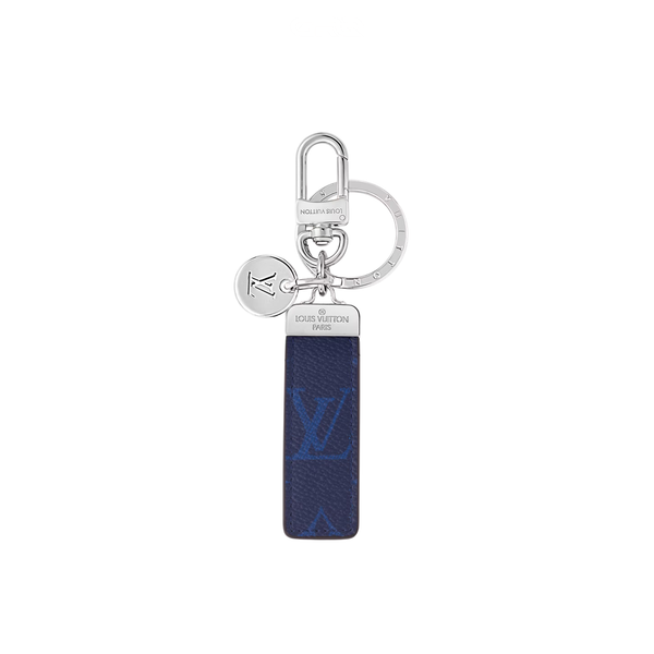 Louis Vuitton Lv Club Charm Key Holder Blue Jewelry