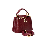 Louis Vuitton Ćapucines Exotic Bordeaux Cap premium replica - image 2
