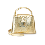 Louis Vuitton Ćapucines Taurillon Silver Cap premium replica - image 1