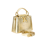 Louis Vuitton Ćapucines Taurillon Silver Cap premium replica - image 2