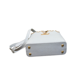 Louis Vuitton Ćapucines Taurillon White Cap premium replica - image 2