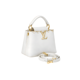 Louis Vuitton Ćapucines Taurillon White Cap premium replica - image 3