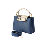 Louis Vuitton Ćapucines Taurillon Navy Blue Cap premium replica - image 3