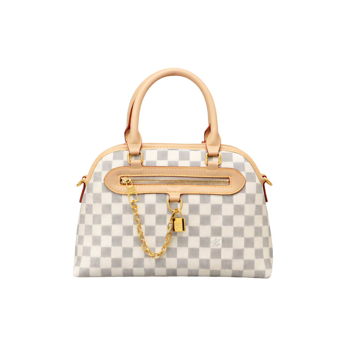 Louis Vuitton Ever More Grey White Bag premium replica - image 1
