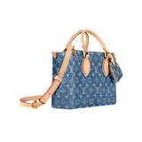 Louis Vuitton Onthego Pm Monogram Denim Blue Bag premium replica - image 2