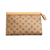 Louis Vuitton Brown Lv Canvas Pouch premium replica - image 1