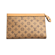 Louis Vuitton Brown Lv Canvas Pouch premium replica - image 1