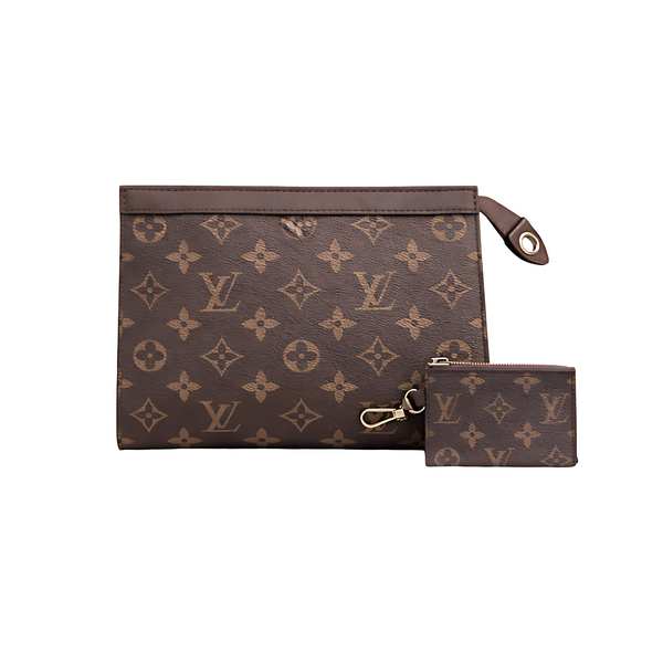 Louis Vuitton Dark Brown Lv Pouch