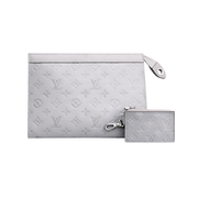 Louis Vuitton Grey Lv Design Pouch premium replica - image 1