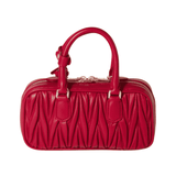 Miu Miu Arcadie Matelassé Nappa Leather Mini Wallet – Red premium replica - image 2
