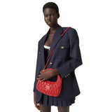 Miu Miu Wander Shoulder Matelassé Nappa Leather Wallet – Red premium replica - image 5