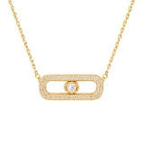 Messika Jewelry Move Noa Pave Yellow Gold Full Diamonds Jewelry premium replica - image 1