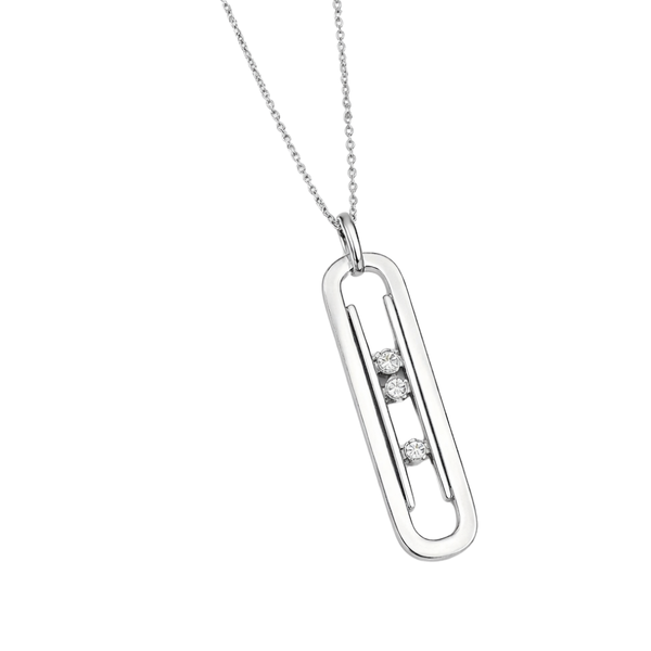 Messika Jewelry Romane Large Set White Gold Diamonds Jewelry