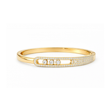 Messika Jewelry Banlge Set White Gold Diamonds Jewelry premium replica - image 3