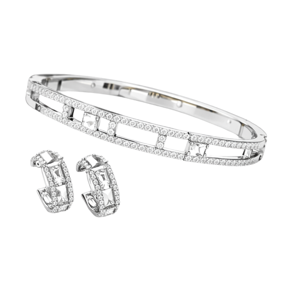 Messika Jewelry Move Romane Pavé White Full Diamonds Jewelry