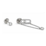 Messika Jewelry Uno Drop Pendant White Gold Diamonds Jewelry premium replica - image 2