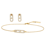 Messika Jewelry Uno Drop Pendant Yellow Gold Diamonds Jewelry premium replica - image 1