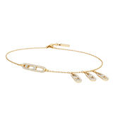 Messika Jewelry Uno Drop Pendant Yellow Gold Diamonds Jewelry premium replica - image 2