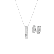 Messika Jewelry Move Uno Pave Vertical White Gold Full Diamonds Jewelry premium replica - image 1