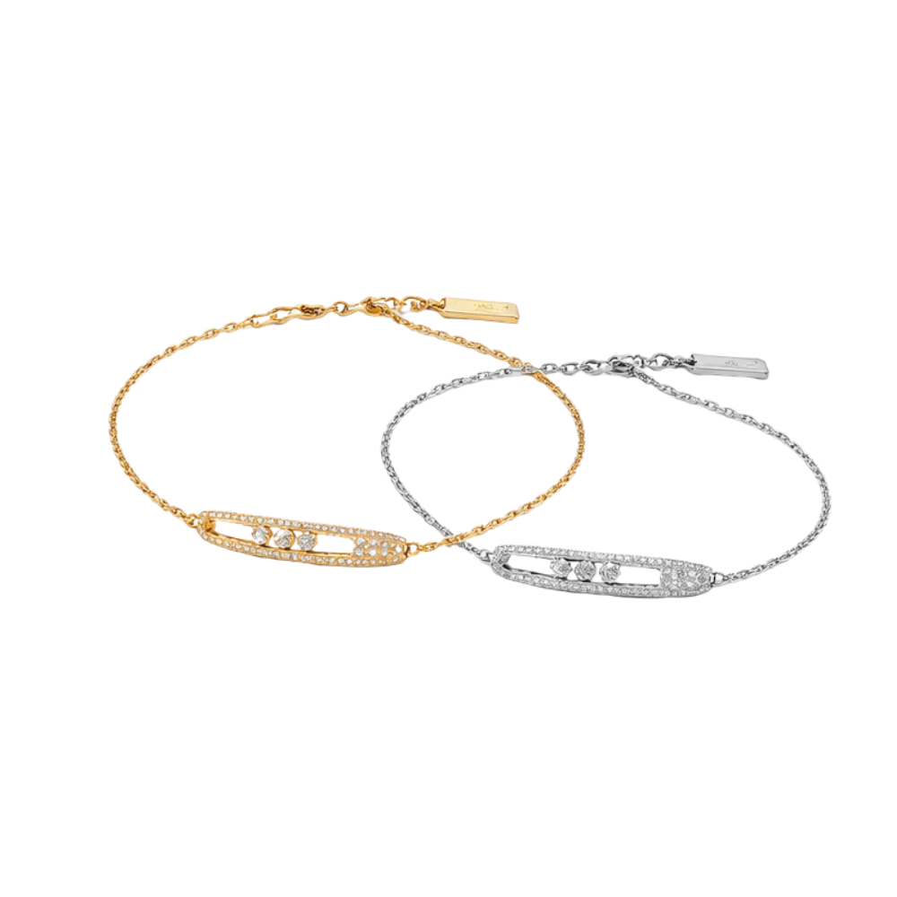 Messika Jewelry My Twin Toi Moi Rose Gold Diamonds Jewelry premium replica - image 1