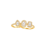 Messika Jewelry My Twin Toi Open Ring Yellow Gold Diamonds Jewelry premium replica - image 3