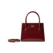 Miu Miu Solitaire Shiny Leather Red Bag premium replica - image 1