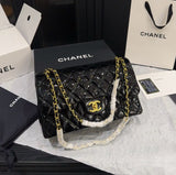 Chanel Classic Flap Black Bag premium replica - image 5